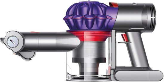 Dyson - V7 Car&Boat Bagless Cordless Hand Vac - Iron/purple similar-image