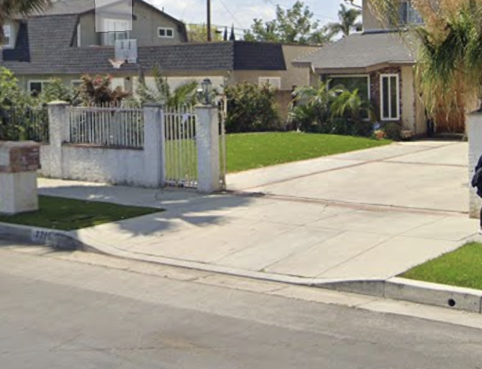 Driveway parking space in Los angeles similar-image