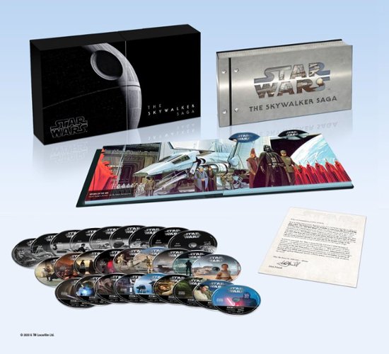 Star Wars 9-Movie Collection [Digital Copy] [4K Ultra HD Blu-ray/Blu-ray] similar-image