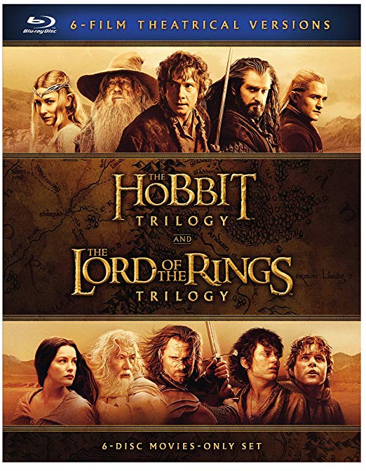 The Hobbit Trilogy and The Lord of the Rings Trilogy [Blu-ray] - 6 film similar-image