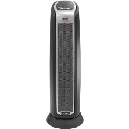 Lasko Oscillating Electric Tower Heater with Remote Control, Grey, 5790 similar-image